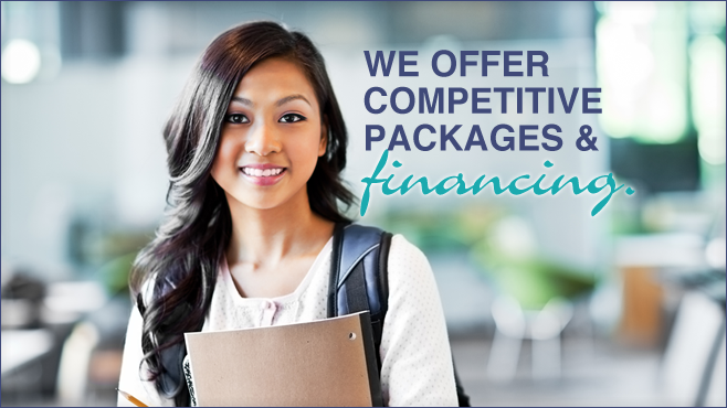We offer competitive packages & financing.
